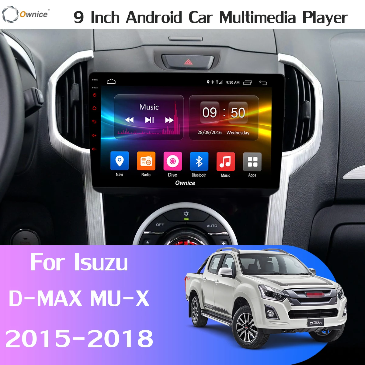 1Din " 360 ° панорамный автомобильный dvd-плеер Android gps для Isuzu D-max MU-X Chevrolet Trailblazer Colorado LT S10 автомобильный DSP Carplay 4G