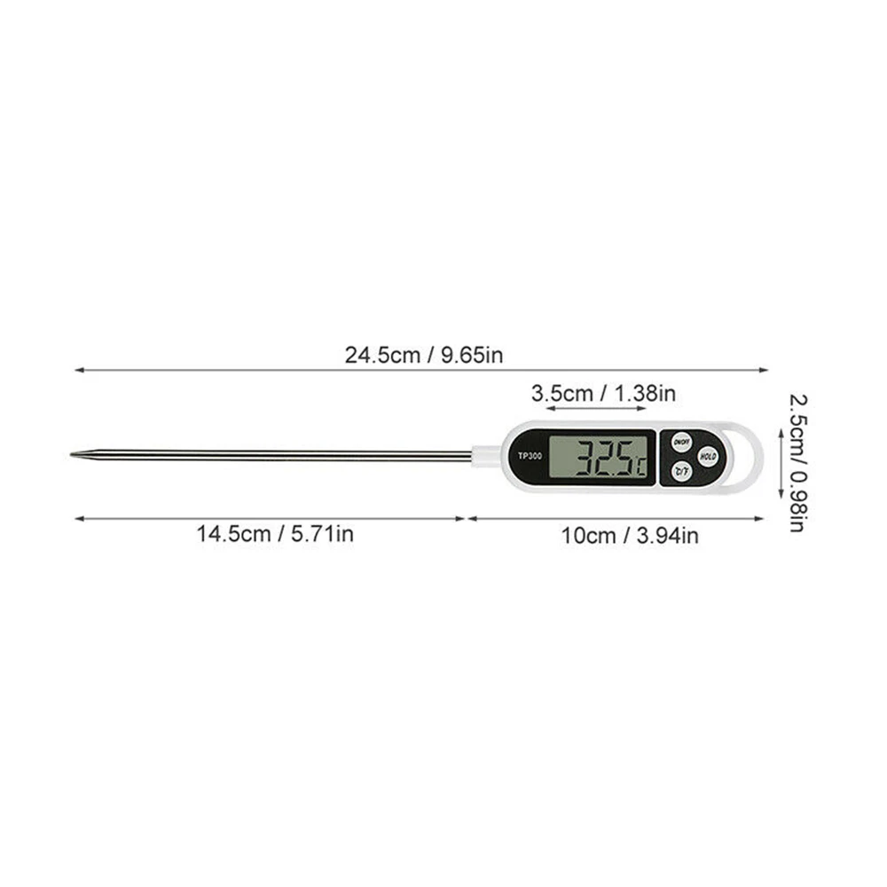 Цифровой термометр для кухни пищи барбекю духовки температуры масла молока