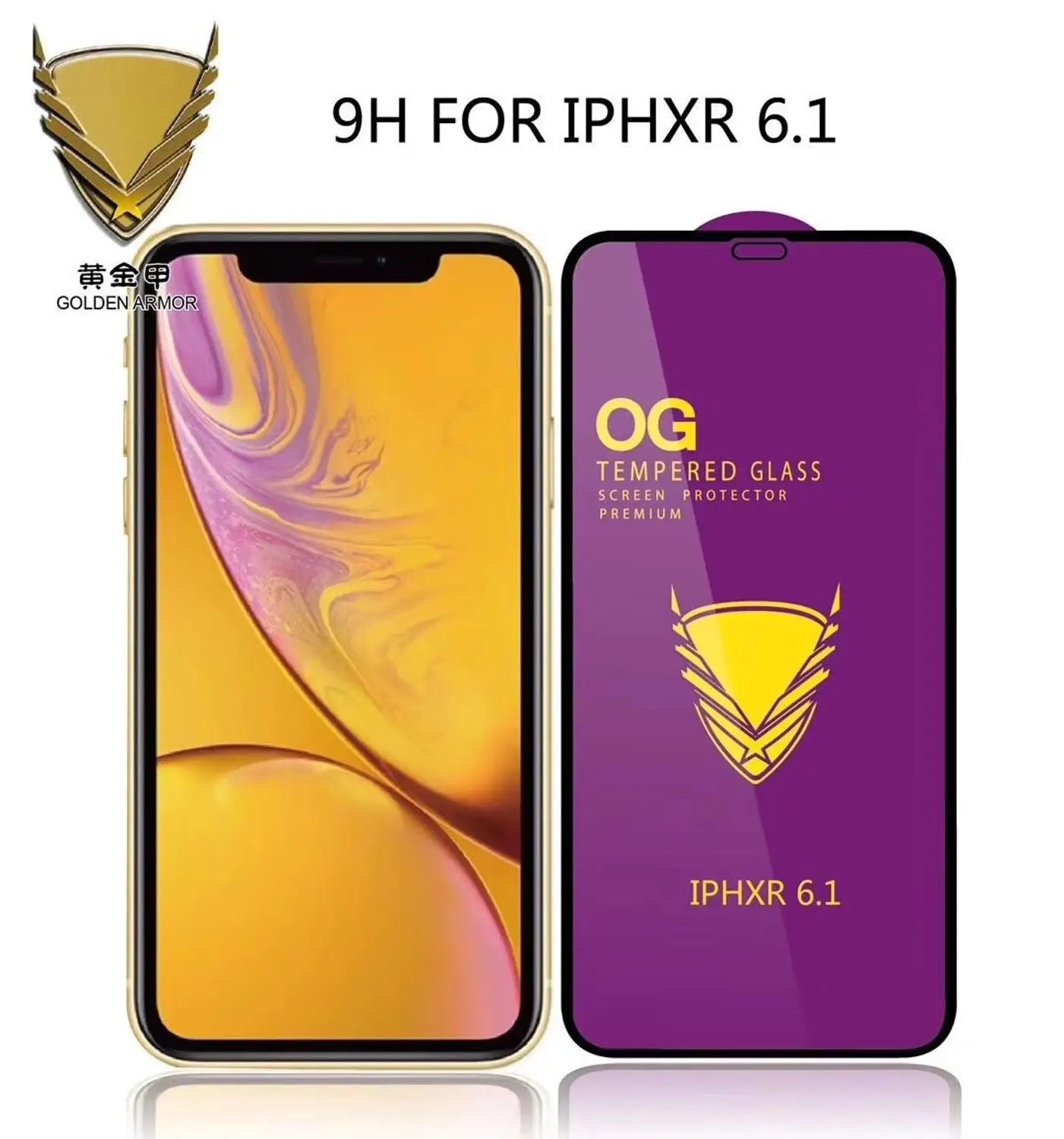 Протектор экрана из закаленного стекла с полным покрытием клея для iphone xs max/11 pro