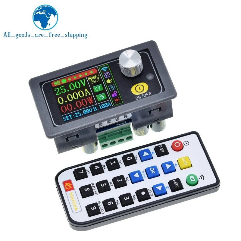 XY5008 DC понижающий преобразователь постоянного тока CC CV 0-50V 8A 400W модуль питания регулируемый лабораторный источник питания с переменным приложением WIFF