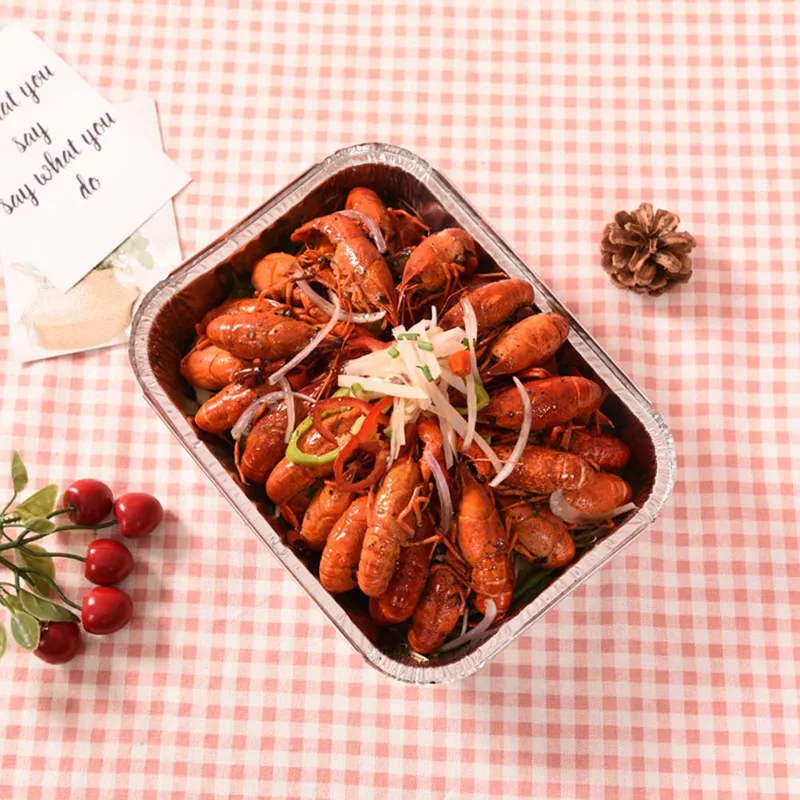 10 шт. Олова Фольга противень для выпечки одноразовые приспособления барбекю Еда