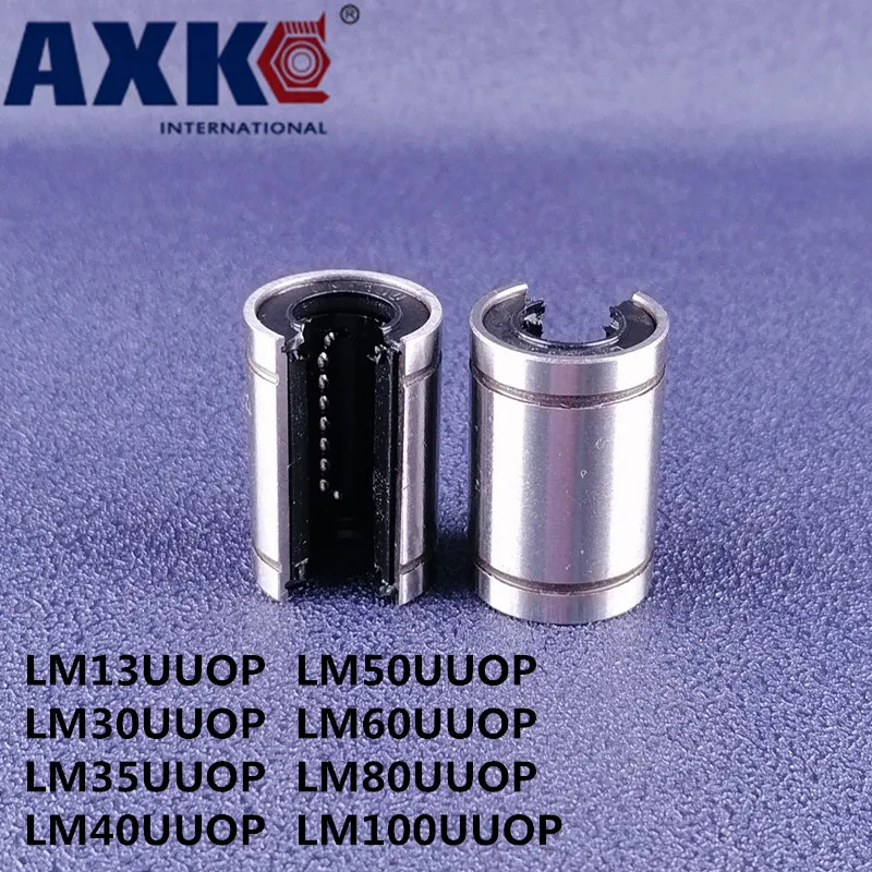 

Линейные подшипники LM13UUOP LM30UUOP LM35UUOP LM40UUOP LM50UUOP LM60UUOP LM80UUOP LM100UUOP Бесплатная доставка 4 шт. ЧПУ линейная втулка