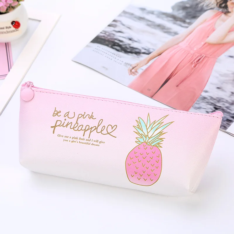 

1Pcs Pencil Case Small fresh print Gift Estuches School Pencil Box Pencilcase Pencil Bag School Supplies Stationery