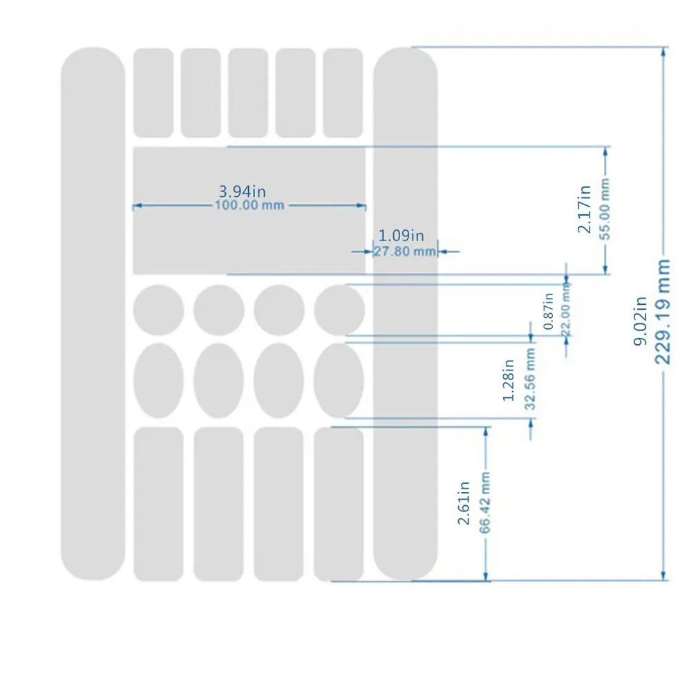 

Bicycle Road Bike Mountain Bike Bicycle Anti-Scratch Protection Chain Stickers Bicycle Frame Protection Stickers