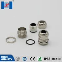 25 pcs pg7 3 6 5mm metal brass cable gland srain relief wire glands induatrial waterproof joint ip68 wire accessory