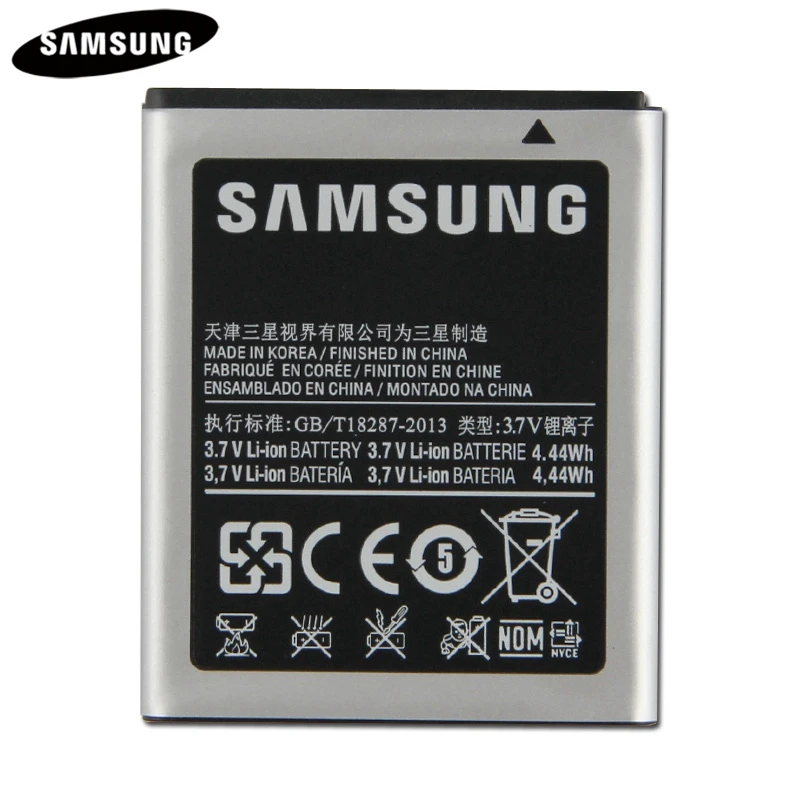 Оригинальный аккумулятор для телефона EB494353VU EB494353VA Samsung S5330 S5232 C6712 S5750 GT S5570 i559 1200