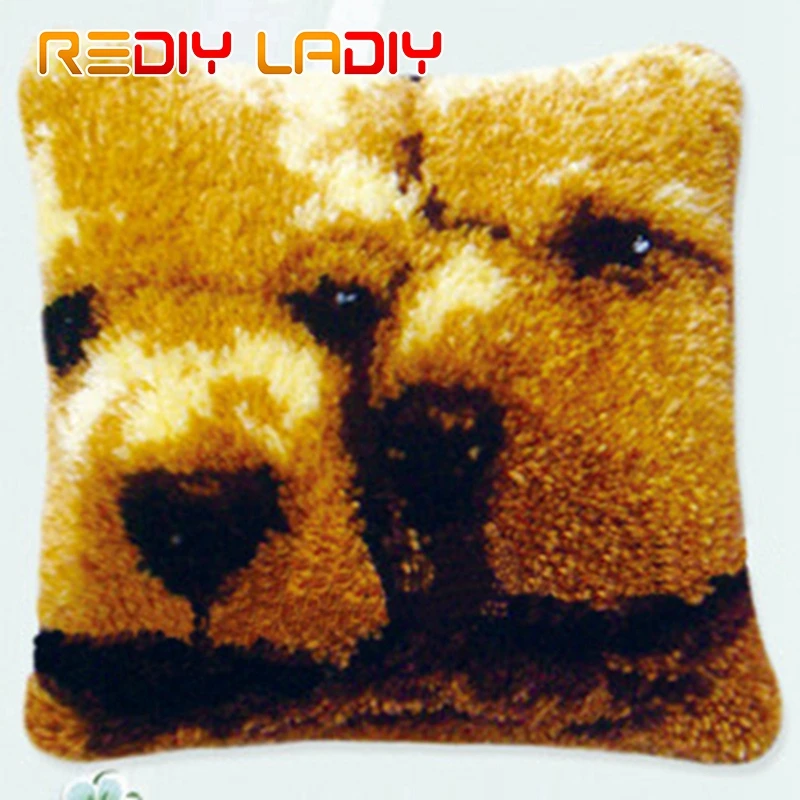 Защелка для самостоятельной сборки крюк подушки Наборы собака Милая Подушка