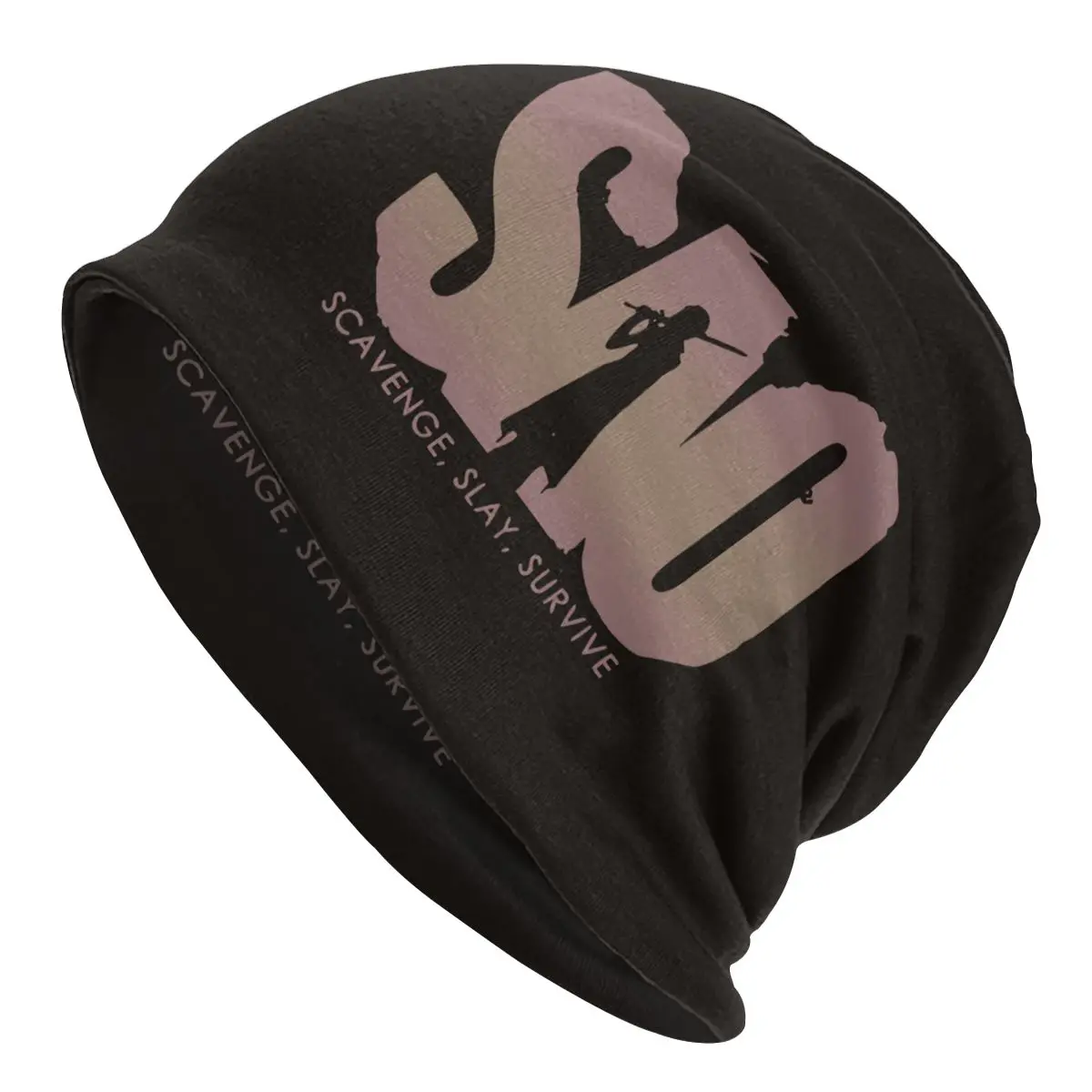 

Шапка-бини вязаная осенне-зимняя в винтажном стиле