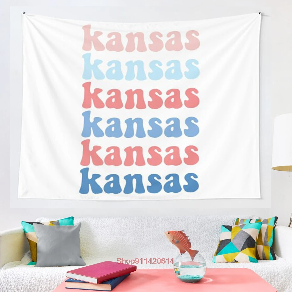 

Kansas tapestry bedroom home decoration New Year party large size Tapestry Wall Tapestry Bohemian decorative