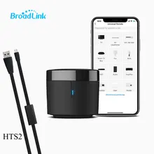 Broadlink RM4mini Temperature Humidity Sensor HTS2 WiFi IR Remote Controller for Air conditioning TV set-top Box Work with Alexa