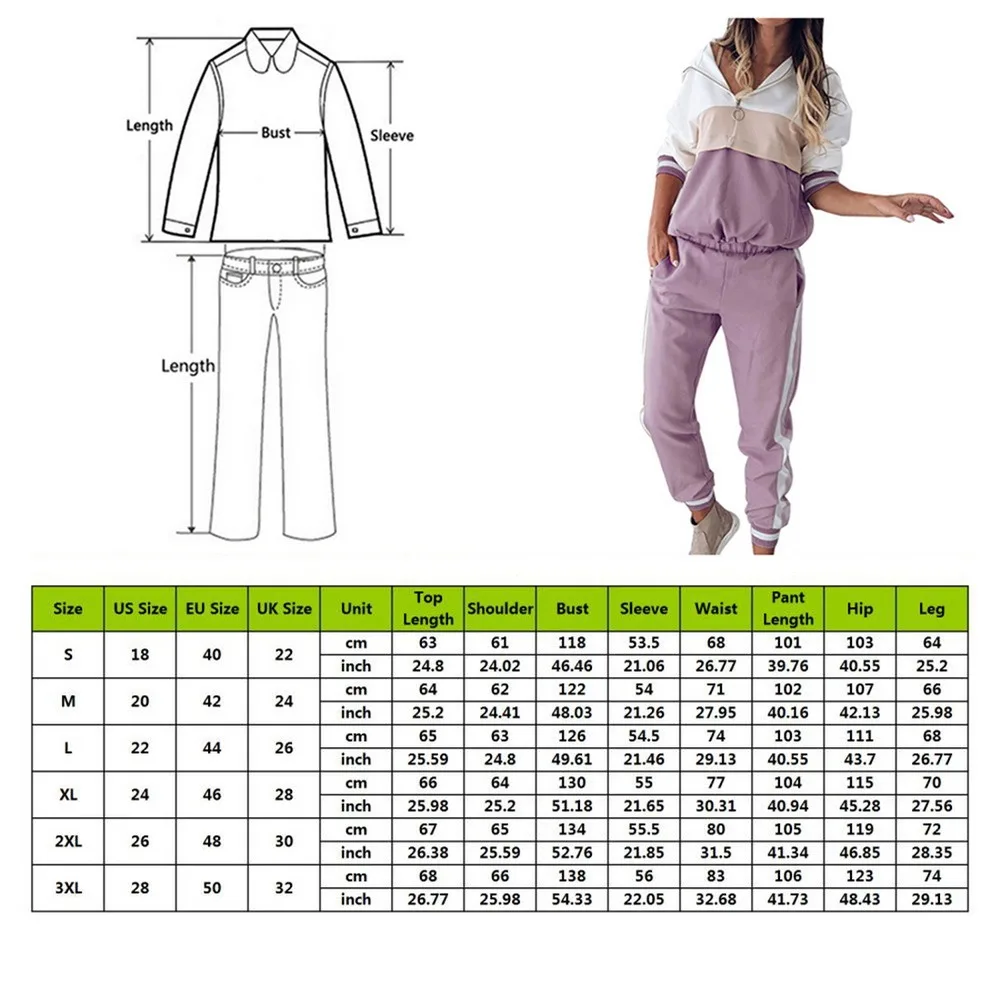 

Autumn Hooded Color Matching Fashion Suit Ladies Pullover Sports Trousers Two-piece Suit Fashion Loose Casual Women's Clothing