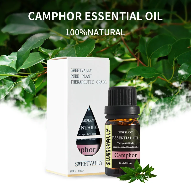 10 мл камфора эфирное масло снимает стресс для увлажнителя воздуха ароматизатор