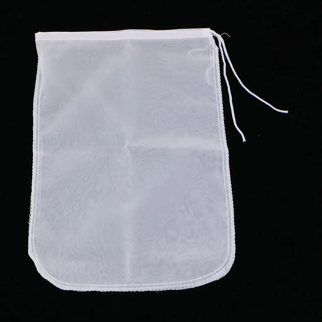 

Reusable Food Strainer, Cold Brew Coffee Filter Bag Nylon Mesh, For Nut Milk, Fruit Juice, Coffee, Tea