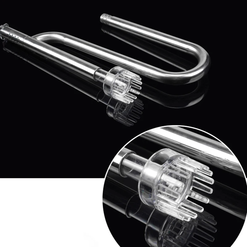 

Lily Pipe Stainless Steel Inflow Outflow Filter for Aquarium Planted Fish Tank K9Store