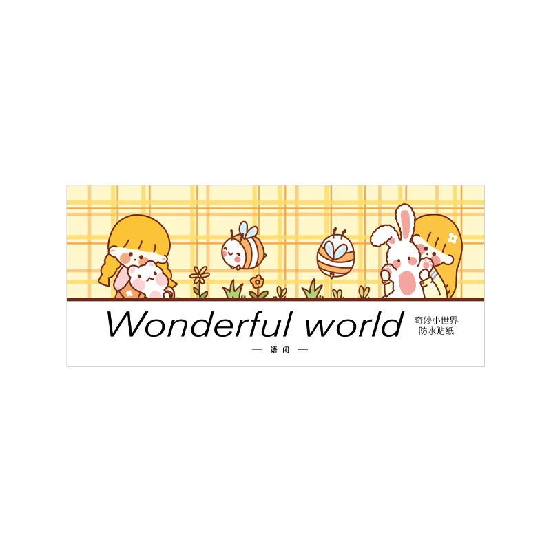 

20set Kawaii Stationery Stickers Wonderful little world Diary Planner Decorative Mobile Stickers Scrapbooking DIY Craft Stickers