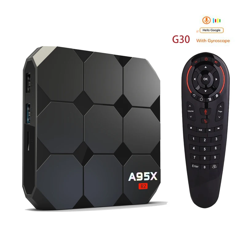 Android 7,1 tv box A95X R2 2GB 16GB Amlogic S905W tv box четырехъядерный 2,4G WiFi медиаплеер PK X96 mini Smart tv box 4K 3D