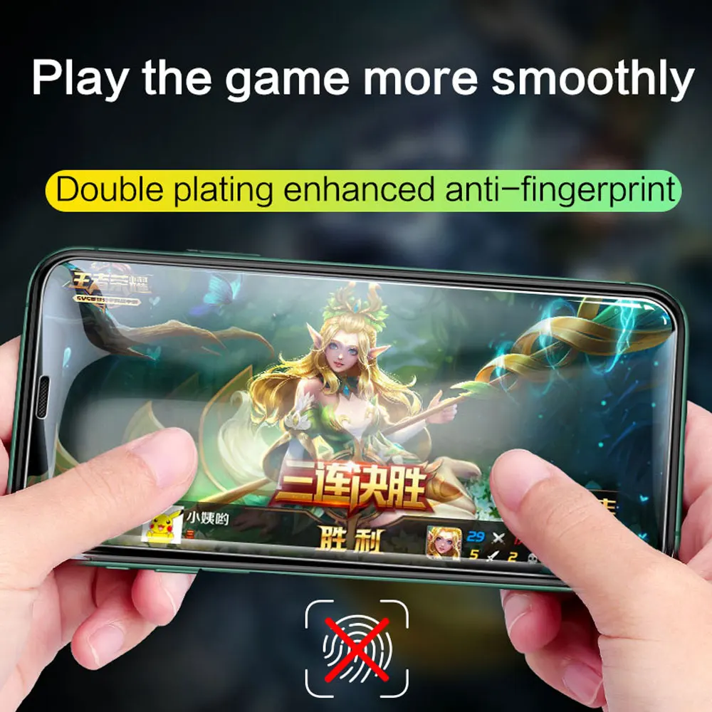 SmartDevil Алмазный протектор экрана для iphone 11 pro max HD закаленное стекло X Xs Max Xr 6 S 7 8 plus