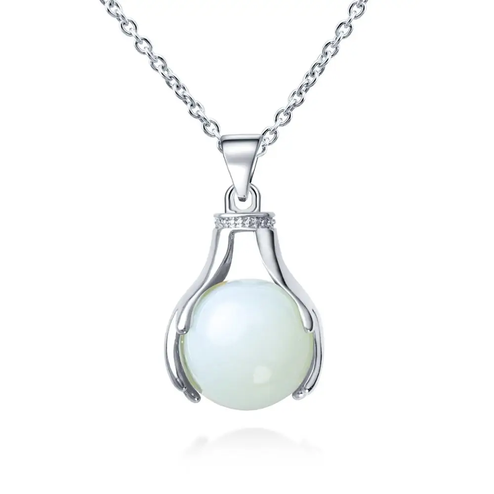 

Crystal pendant necklace healing quartz gemstone lucky bead necklace balance chakra stone women's jewelry gift