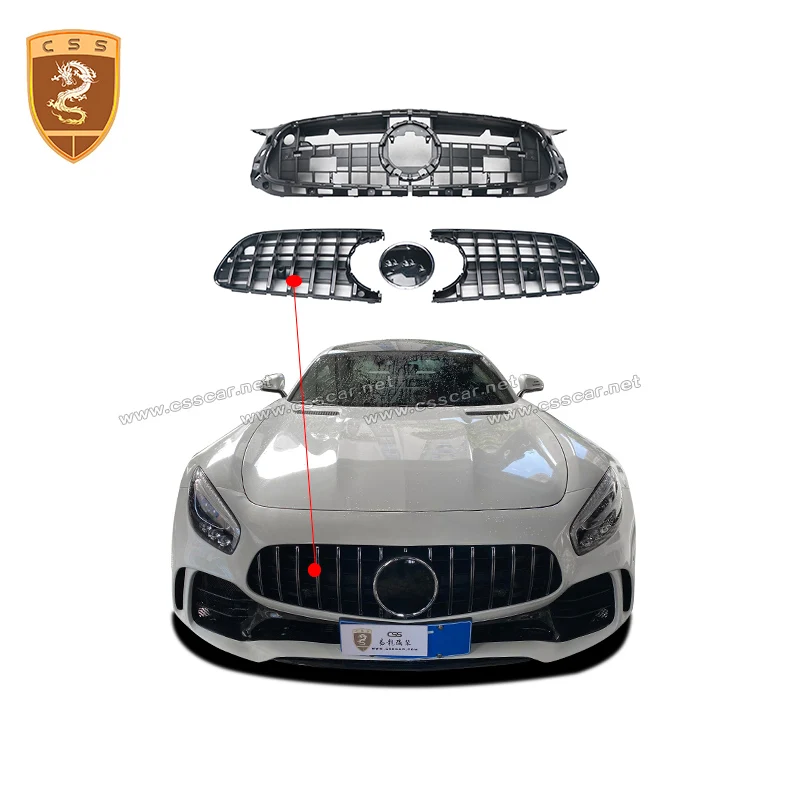 

Gt grille Front GTR Grill for Mercedes Benz AMG GT AMG modified GTR Coupe front racing grille