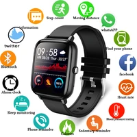lige new men smart watch wristband men women sport clock heart rate monitor sleep monitor bluetooth call smartwatch for phone