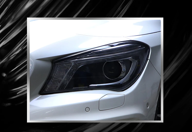 Lsrtw2017 ТПУ прозрачный черный фар автомобиля защитная пленка для Mercedes Benz E C S A B класс W205 W213 w177 w222 cls c257