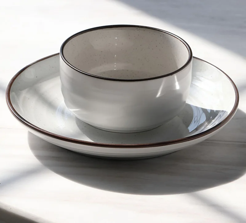 

Steak Plate Creative Gradient Ceramic Tableware Western Food Plate Nordic Breakfast Plate Household Vegetable Plate Salad Plate