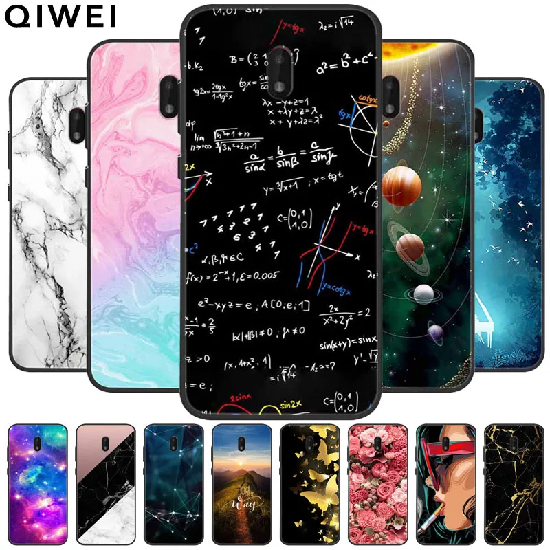 Чехол для Nokia C1 Plus черный бампер мягкий силиконовый чехол телефона plus чехлы