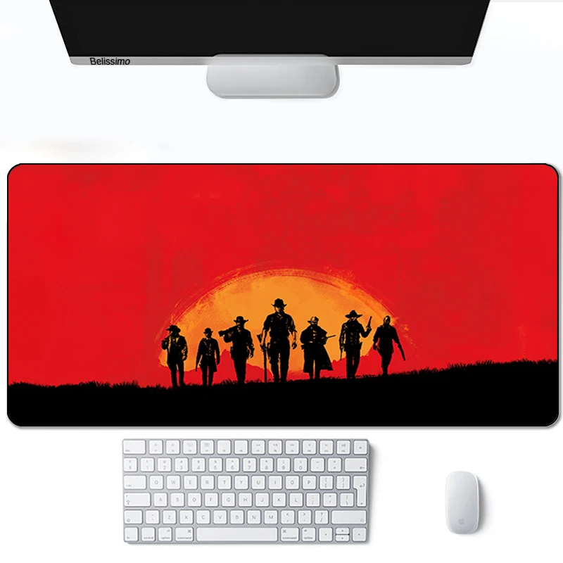 Игровой коврик для мыши Red Dead выкуп 2 водонепроницаемый резиновый с застежкой