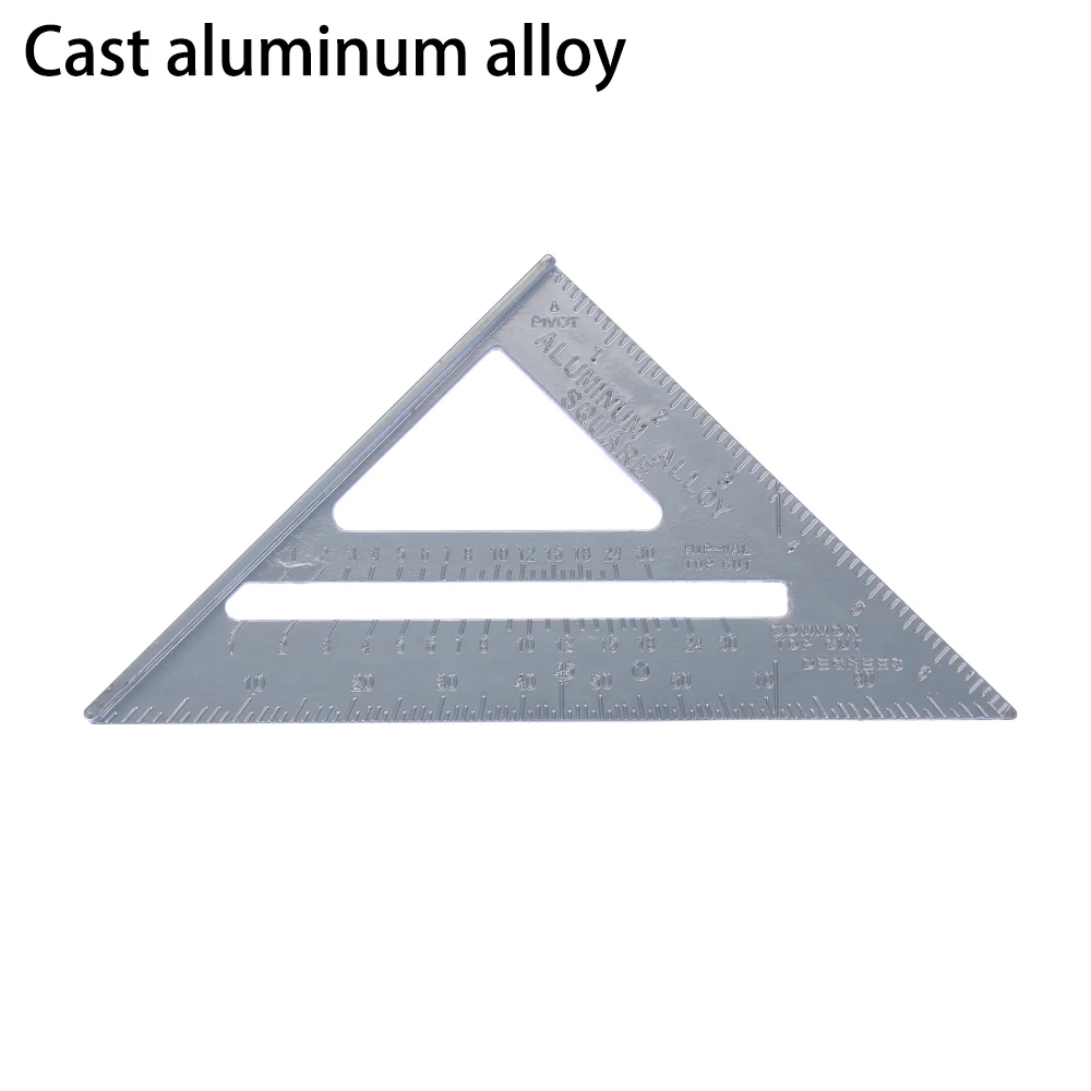 7 &quotТреугольный транспортир деревообрабатывающий Рафтер квадратная линейка