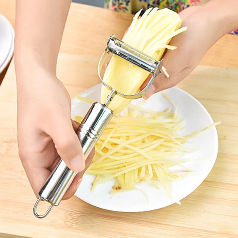 

Multifunction Vegetable Carrot Potato Stainless Steel Peeler Grater Slicer Cutter Gadget Tool Kitchen Tools Cooking Tool
