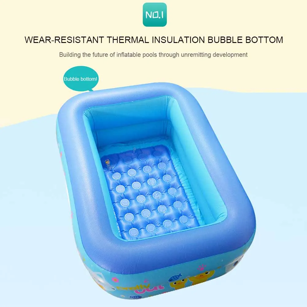 

Летний надувной бассейн, Детская утолщенная большая плавательная бочка, уличная и комнатная водная развлекательная ванна для взрослых