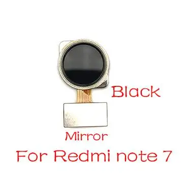note 7 Black Для Xiaomi Redmi Note 6 7 Pro/Redmi 5 Plus сканер отпечатков пальцев сенсорная ID домашняя кнопка возврата шлейф лента - Цвет: note 7 Black