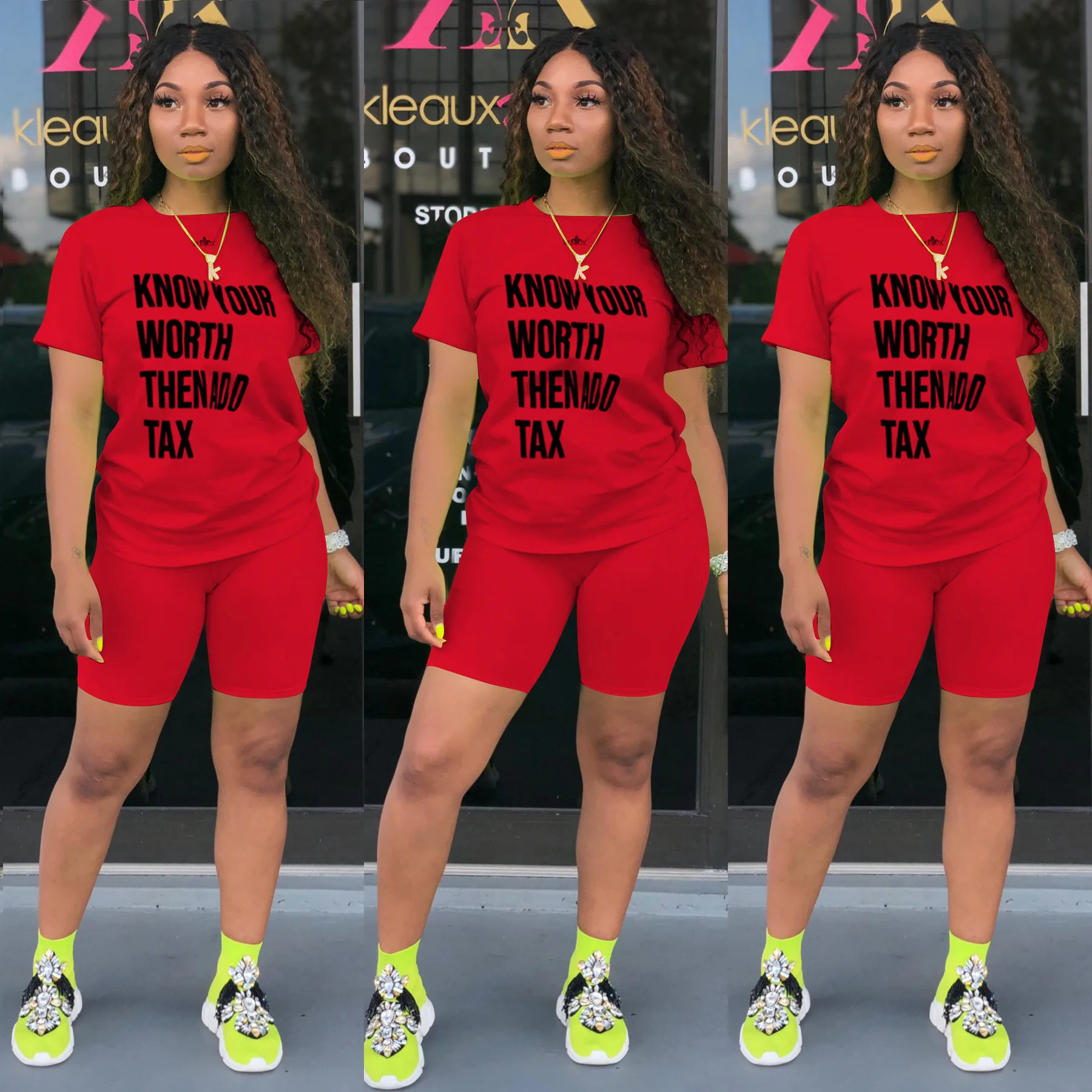 

2021 Hot Sale New Design Styele Women Casual Clothing Sweatwear Sweet Sexy Fashion Soft Good Fabric Cool Soft XI0456