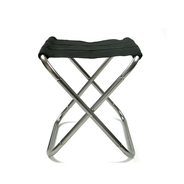 Стул складной алюминиевый. Портативный алюминиевый стул. Табурет складной алюминиевый.