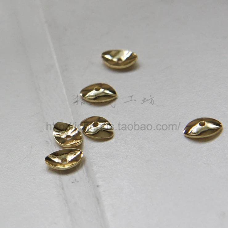 Прочная латунная овальная Шапочка-8 7x5 5 мм (3099C) | Украшения и аксессуары