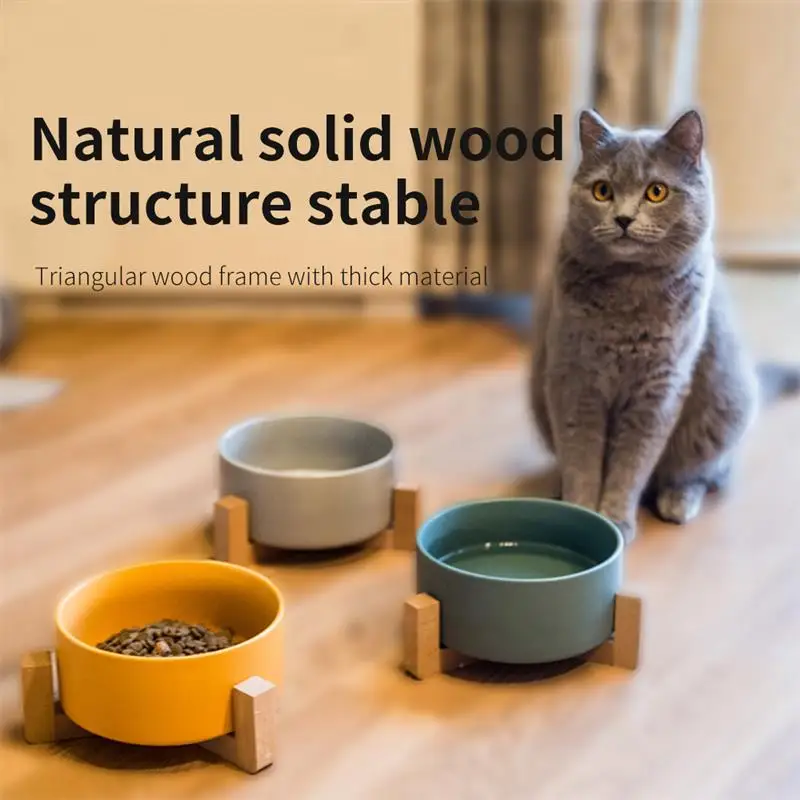 Adeeing под мрамор Керамика чаша с емкостью для деревянный стеллаж выставки товаров