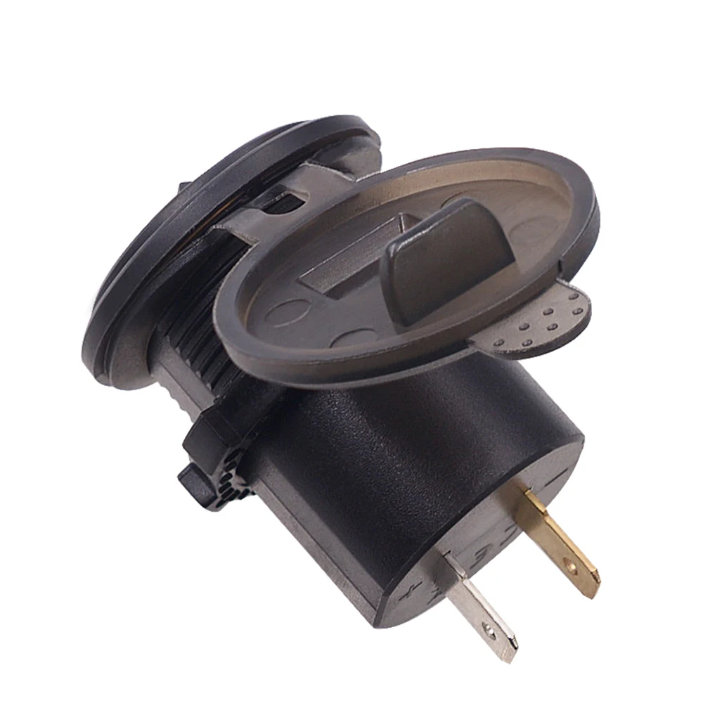 Durable Voltmeter DC 12-24V ON-OFF Switch Modified Waterproof Voltage Display Universal USB Car Charger Meter | Автомобили и