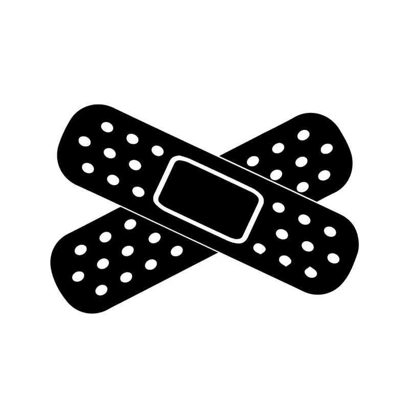 

Personalized Car Stickers Band Aid Car Bumpers Window Vinyl Decal Funny Creative Stickers 16.5X11.2 CM