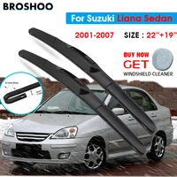 car wiper blade for suzuki liana sedan 2219 2001 2007 windscreen windshield wipers blades window wash fit u hook arms