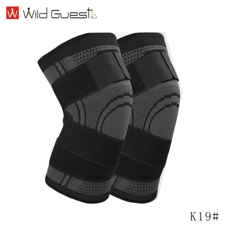 

1 Pair of Men and Women Exercise Kneepads Compression Sleeve Solution Running Fitness Elastic Package Support Knee Pad Joint Pai