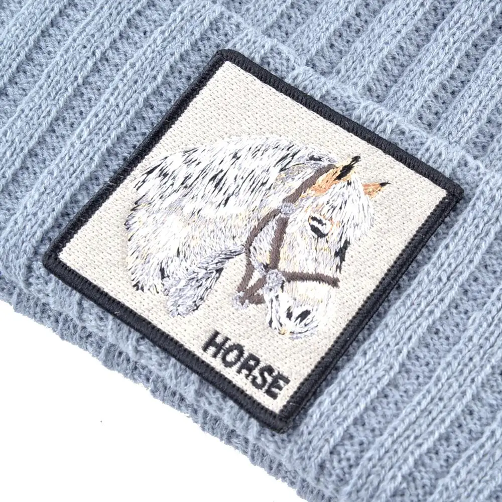 Теплые вязаные шапки TQMSMY для мужчин зимние однотонные шапочки облегающие с