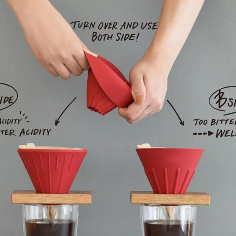 Радужный сахарный цвет V60 кофейный капельный фильтр чашка бариста кварцевый