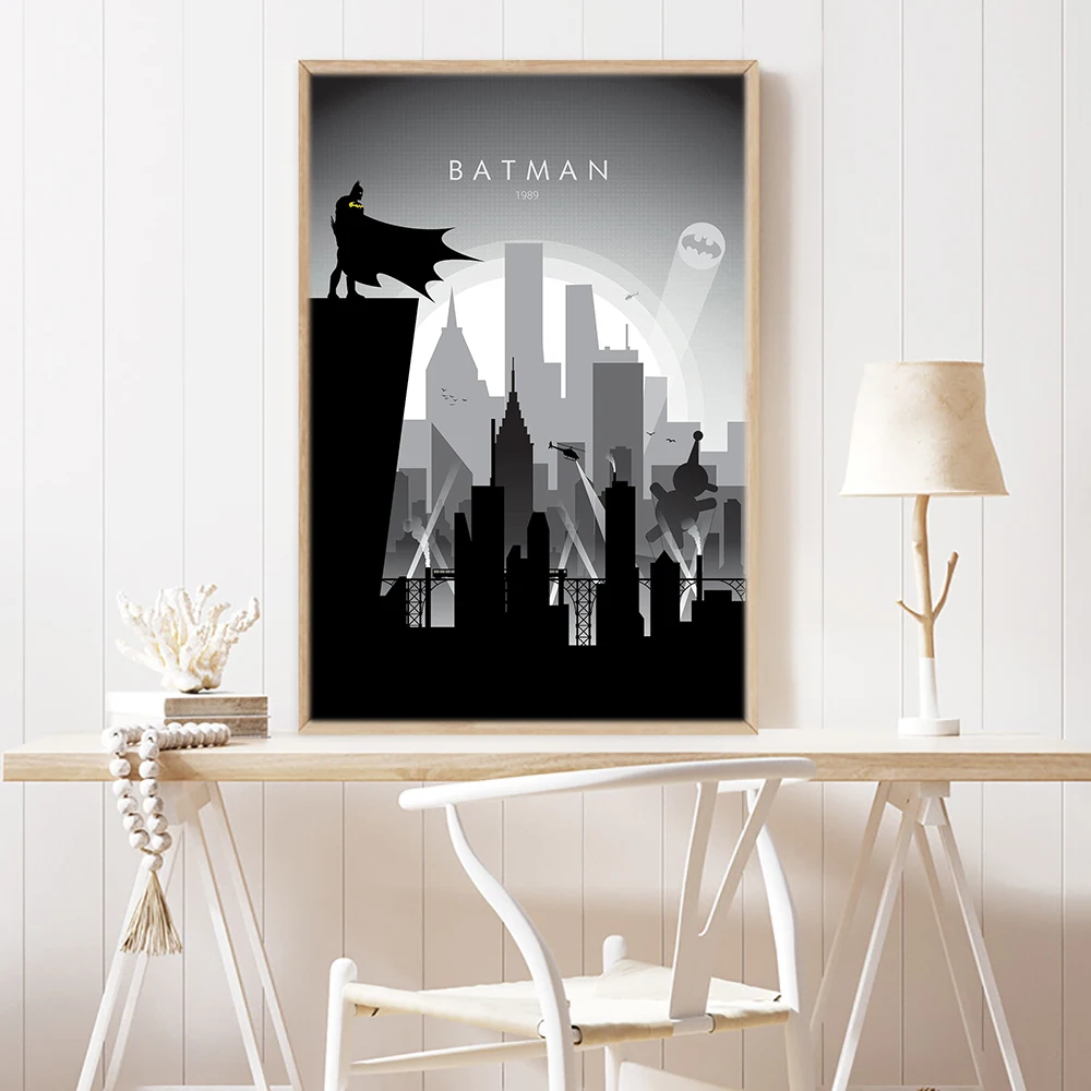 Картина на холсте аниме ролевой герой комикс книжка коллаж плакаты Печать