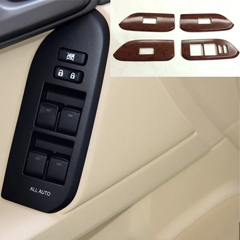 АБС-пластик для Toyota Prado FJ150 2010-2018 аксессуары LHD автомобильные двери окна стекла