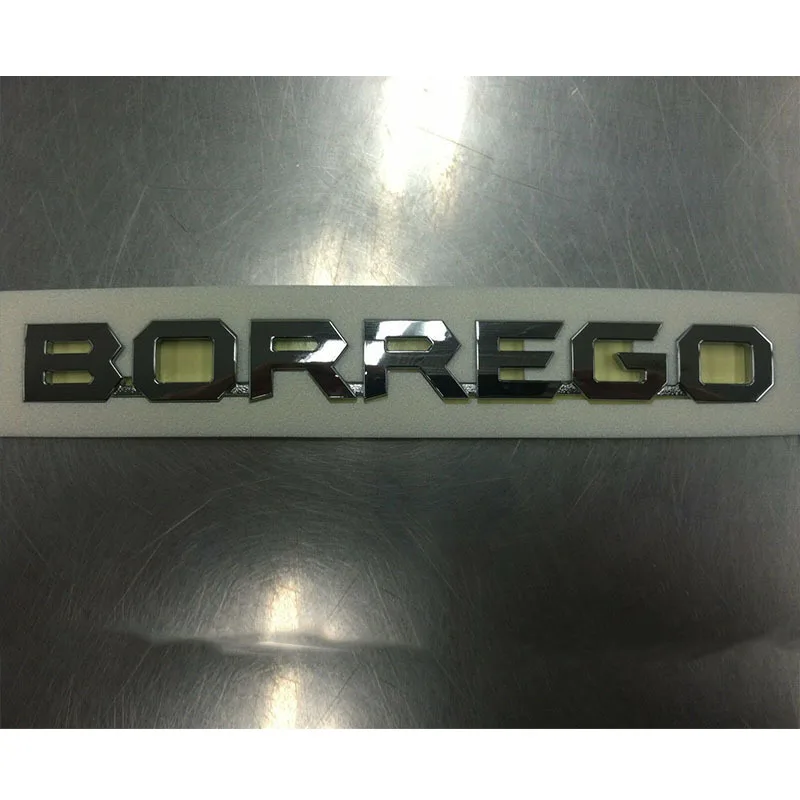 Оригинальная эмблема задней двери багажника для корейского автомобиля mohas Borrego
