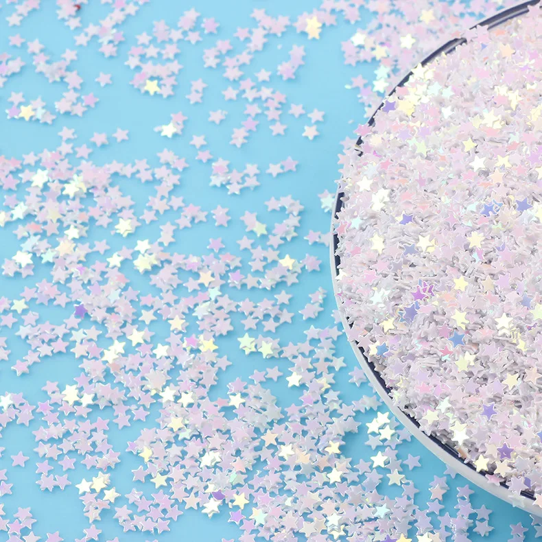 

30g/50g Star Loose Sequins for Crafts Glitter Confetti Nails Epoxy Resin Mold Filler Art Decoration Sequin DIY Making Components