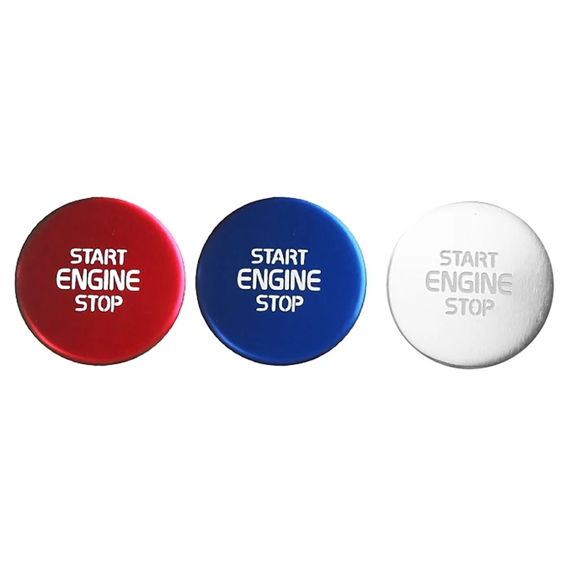 

for Volvo Xc40 One Key Start Ignition Key Switch Decoration Sticker Auto Parts Car Accessories 2018 2019 2020