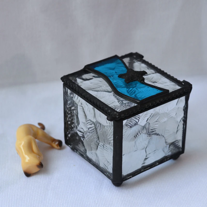 

Glass Crafts Jewelry Box Jewelry Box Couple Gift Wedding Gift