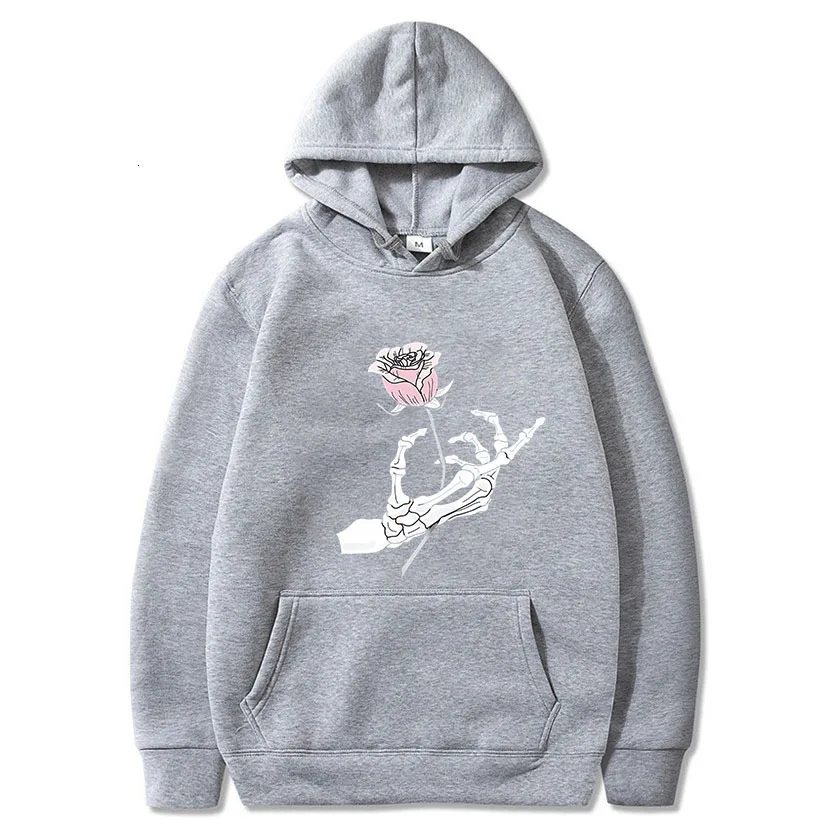 

Women Flower Hooded Harajuku Loose Pocket Hoodies for Womens Oversized Pink Cropped Tops Pullover Female Sweatshirt Femme