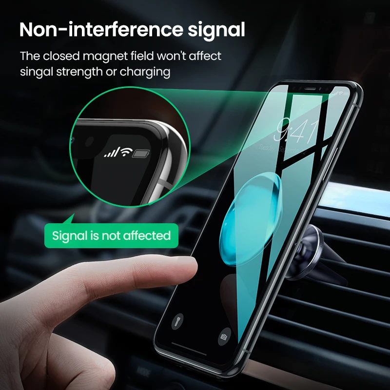 Ugreen Car Magnetic Phone Holder Cell Phone Mount Holder Stand In Car Smartphone Support Magnet for iPhone X Mobile Stand Holder